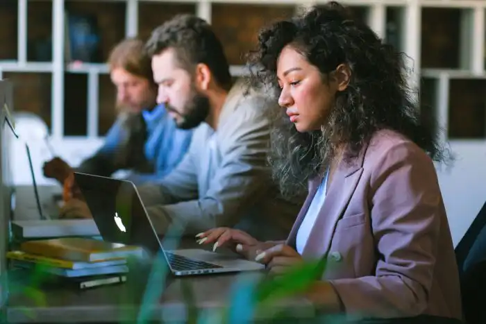Employees using business computers with administrator access
